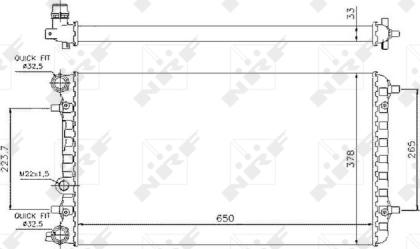 Wilmink Group WG1721551 - Радіатор, охолодження двигуна autocars.com.ua