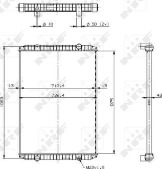 Wilmink Group WG1721564 - Радіатор, охолодження двигуна autocars.com.ua