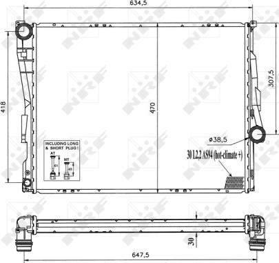 Wilmink Group WG1721650 - Радіатор, охолодження двигуна autocars.com.ua