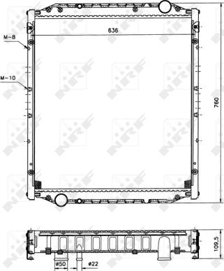 Wilmink Group WG1721657 - Радіатор, охолодження двигуна autocars.com.ua