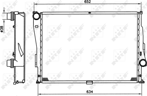 Wilmink Group WG1721659 - Радіатор, охолодження двигуна autocars.com.ua