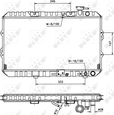 Wilmink Group WG1721666 - Радіатор, охолодження двигуна autocars.com.ua