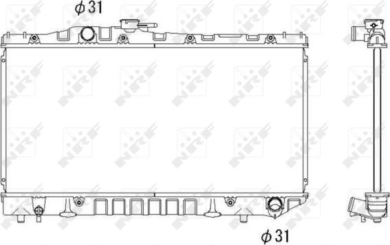 Wilmink Group WG1721678 - Радіатор, охолодження двигуна autocars.com.ua