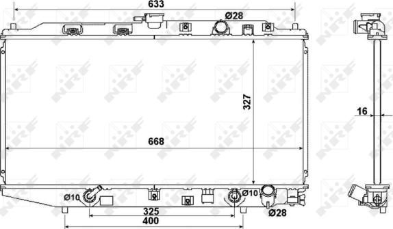 Wilmink Group WG1721681 - Радіатор, охолодження двигуна autocars.com.ua