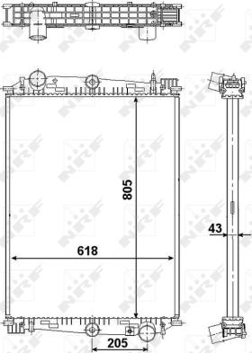 Wilmink Group WG1721726 - Радіатор, охолодження двигуна autocars.com.ua