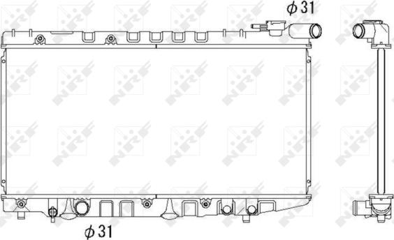 Wilmink Group WG1721922 - Радіатор, охолодження двигуна autocars.com.ua