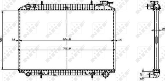 Wilmink Group WG1721935 - Радіатор, охолодження двигуна autocars.com.ua