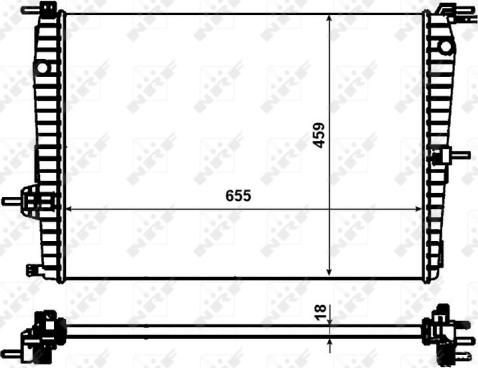 Wilmink Group WG1721956 - Радиатор, охлаждение двигателя autodnr.net