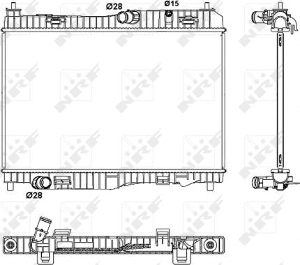 Wilmink Group WG1721987 - Радіатор, охолодження двигуна autocars.com.ua