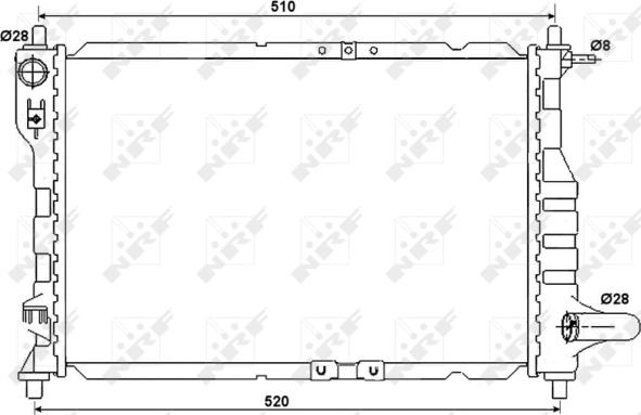 Wilmink Group WG1722011 - Радіатор, охолодження двигуна autocars.com.ua