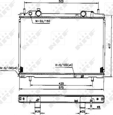 Wilmink Group WG1722133 - Радиатор, охлаждение двигателя autodnr.net