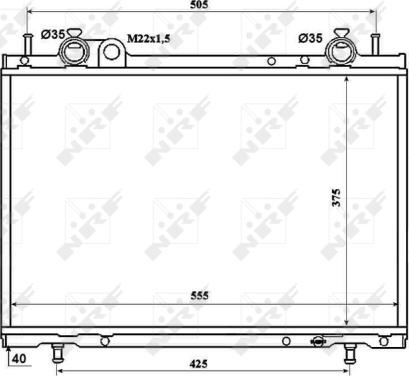 Wilmink Group WG1722134 - Радіатор, охолодження двигуна autocars.com.ua