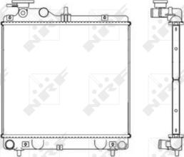 Wilmink Group WG1722165 - Радіатор, охолодження двигуна autocars.com.ua