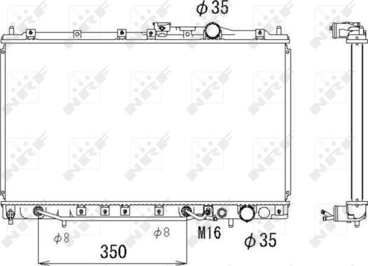 Wilmink Group WG1722188 - Радиатор, охлаждение двигателя autodnr.net