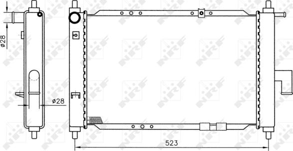 Wilmink Group WG1722257 - Радіатор, охолодження двигуна autocars.com.ua