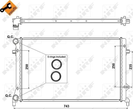 Wilmink Group WG1722284 - Радіатор, охолодження двигуна autocars.com.ua