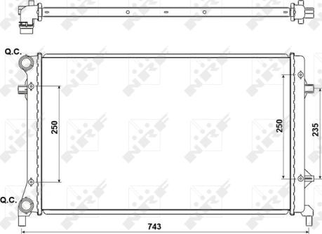 Wilmink Group WG1722286 - Радиатор, охлаждение двигателя autodnr.net