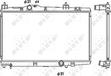 Wilmink Group WG1722330 - Радіатор, охолодження двигуна autocars.com.ua