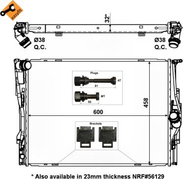 Wilmink Group WG1722352 - Радіатор, охолодження двигуна autocars.com.ua