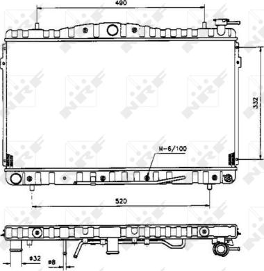 Wilmink Group WG1722374 - Радіатор, охолодження двигуна autocars.com.ua