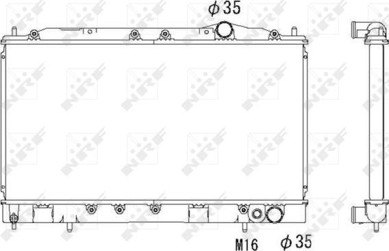 Wilmink Group WG1722387 - Радіатор, охолодження двигуна autocars.com.ua