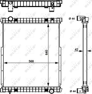 Wilmink Group WG1722404 - Радіатор, охолодження двигуна autocars.com.ua