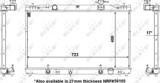 Wilmink Group WG1722428 - Радіатор, охолодження двигуна autocars.com.ua