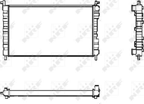 Wilmink Group WG1722441 - Радіатор, охолодження двигуна autocars.com.ua