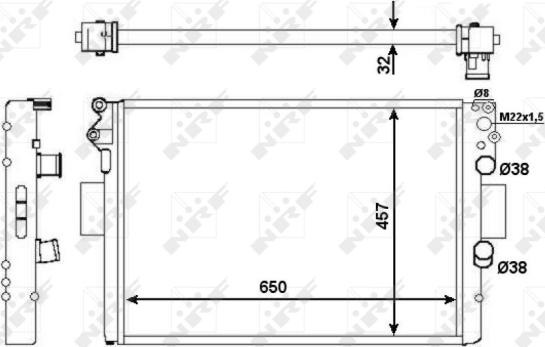 Wilmink Group WG1722486 - Радіатор, охолодження двигуна autocars.com.ua