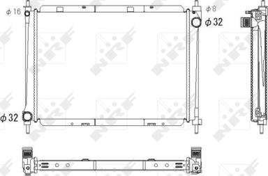 Wilmink Group WG1722578 - Радіатор, охолодження двигуна autocars.com.ua