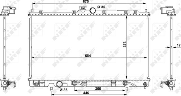 Wilmink Group WG1722594 - Радіатор, охолодження двигуна autocars.com.ua