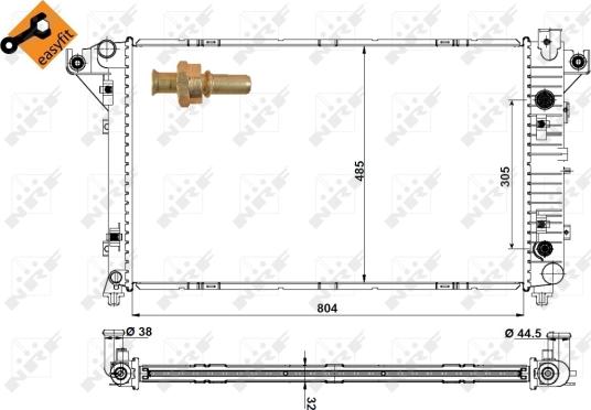 Wilmink Group WG1722596 - Радіатор, охолодження двигуна autocars.com.ua