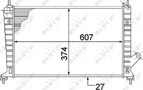 Wilmink Group WG1722613 - Радиатор, охлаждение двигателя autodnr.net