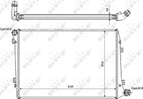 Wilmink Group WG1722621 - Радіатор, охолодження двигуна autocars.com.ua