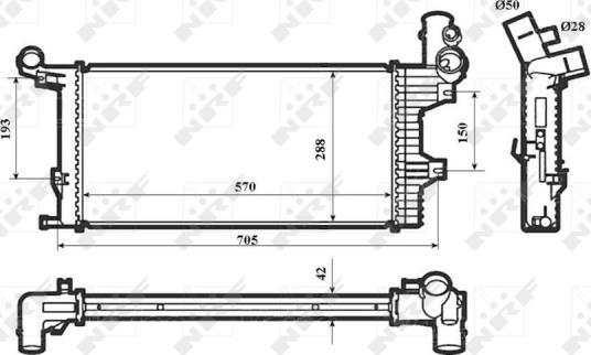 Wilmink Group WG1722660 - Радиатор, охлаждение двигателя autodnr.net