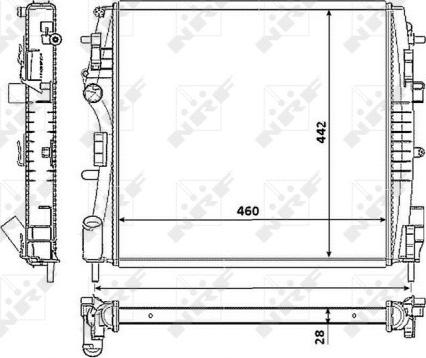 Wilmink Group WG1722736 - Радиатор, охлаждение двигателя autodnr.net