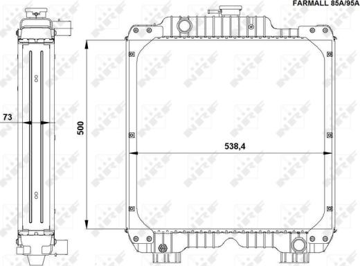 Wilmink Group WG1722817 - Радіатор, охолодження двигуна autocars.com.ua