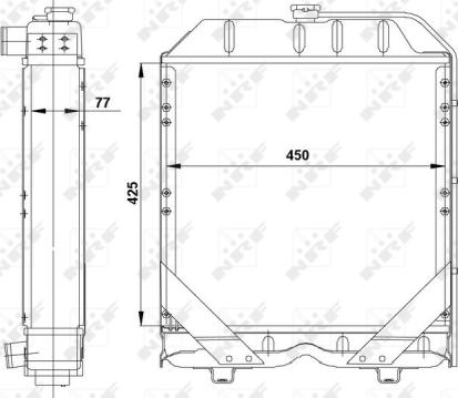 Wilmink Group WG1722826 - Радіатор, охолодження двигуна autocars.com.ua