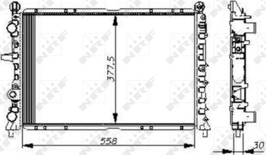 Wilmink Group WG1722841 - Радіатор, охолодження двигуна autocars.com.ua