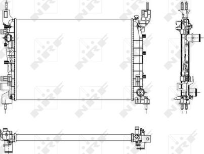 Wilmink Group WG1722843 - Радіатор, охолодження двигуна autocars.com.ua