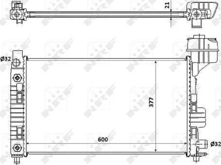 Wilmink Group WG1722893 - Радіатор, охолодження двигуна autocars.com.ua