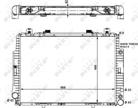 Wilmink Group WG1722919 - Радіатор, охолодження двигуна autocars.com.ua