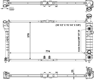 Wilmink Group WG1722966 - Радіатор, охолодження двигуна autocars.com.ua