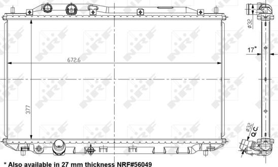 Wilmink Group WG1723006 - Радиатор, охлаждение двигателя autodnr.net