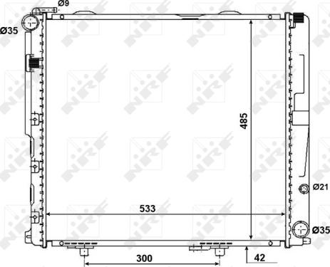 Wilmink Group WG1723028 - Радіатор, охолодження двигуна autocars.com.ua