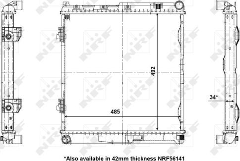 Wilmink Group WG1723030 - Радиатор, охлаждение двигателя autodnr.net