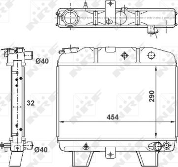 Wilmink Group WG1723095 - Радіатор, охолодження двигуна autocars.com.ua