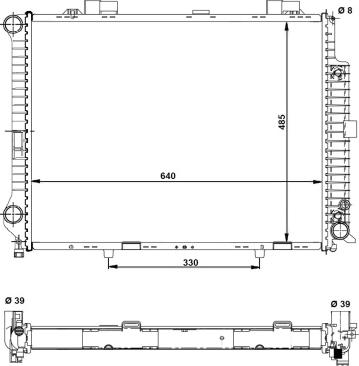 Wilmink Group WG1723132 - Радіатор, охолодження двигуна autocars.com.ua