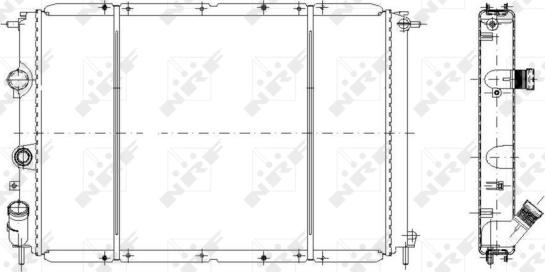 Wilmink Group WG1723137 - Радіатор, охолодження двигуна autocars.com.ua