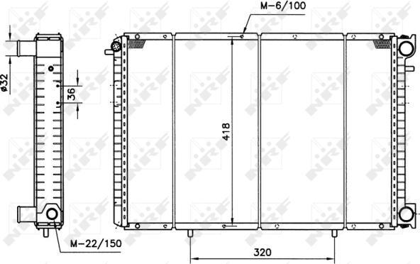 Wilmink Group WG1723157 - Радіатор, охолодження двигуна autocars.com.ua